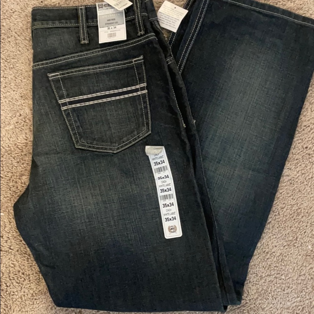 New with Tags Cinch Jeans 35x34